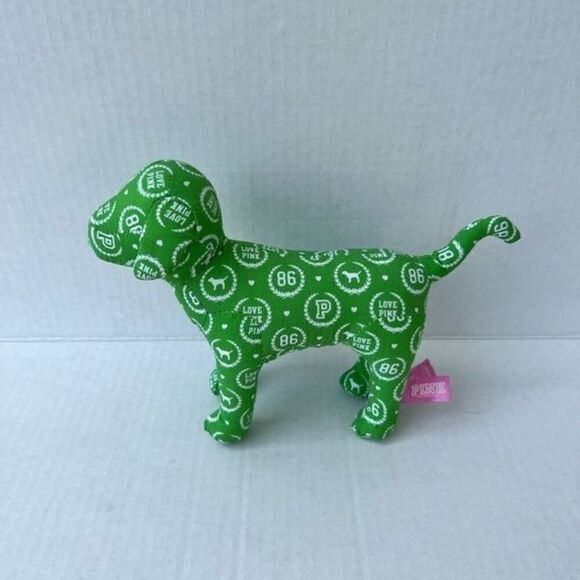 Victoria's Secret PINK Fabric Stuffed Dog - Picture 2 of 5